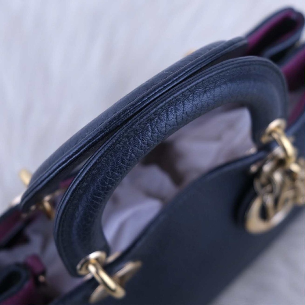 Dior Diorissimo Black Mini Bag with crossbody strap - Picture 14 of 16